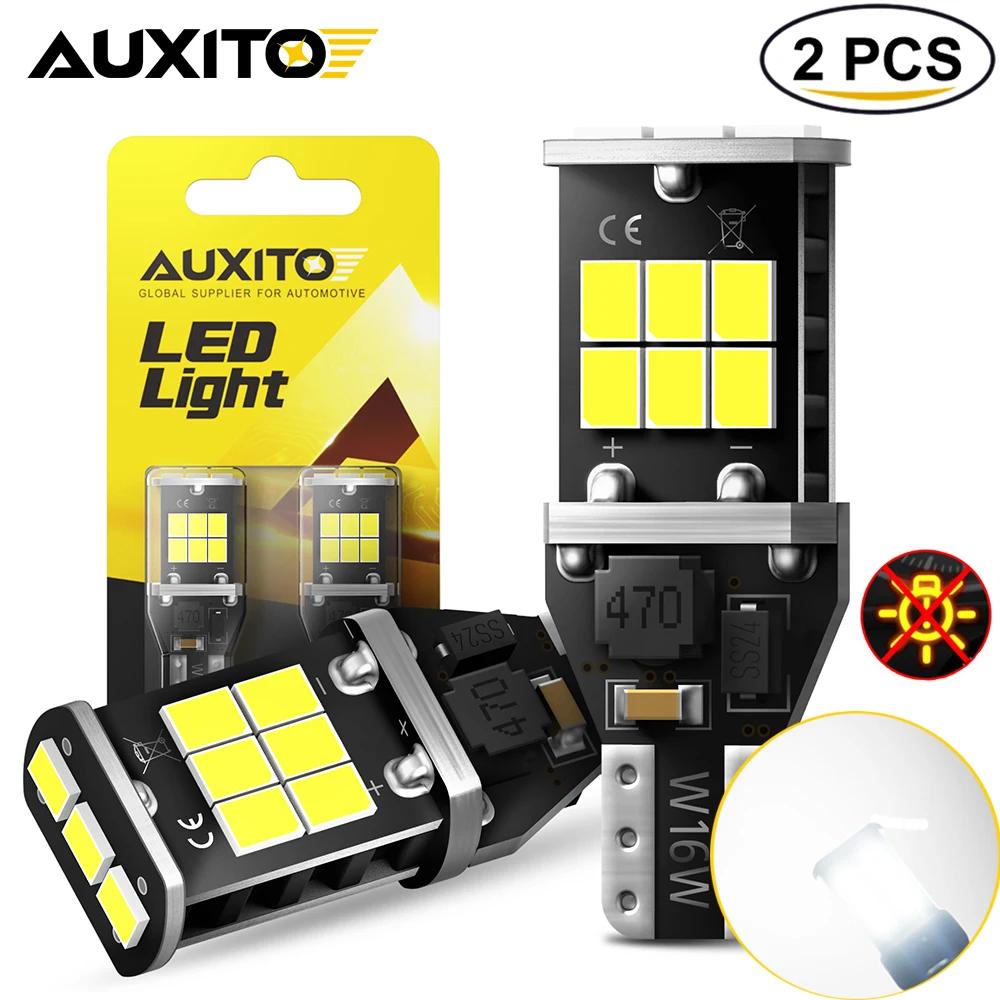 AUXITO-2000LM T15 LED  Ʈ, W16W LED Canbus  Ʈ ڵ     Ŀ ȥ ú, 2 